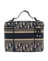 Diortravel Vanity Case, &pound;895, Handbags, Navy, Fabric, Back view